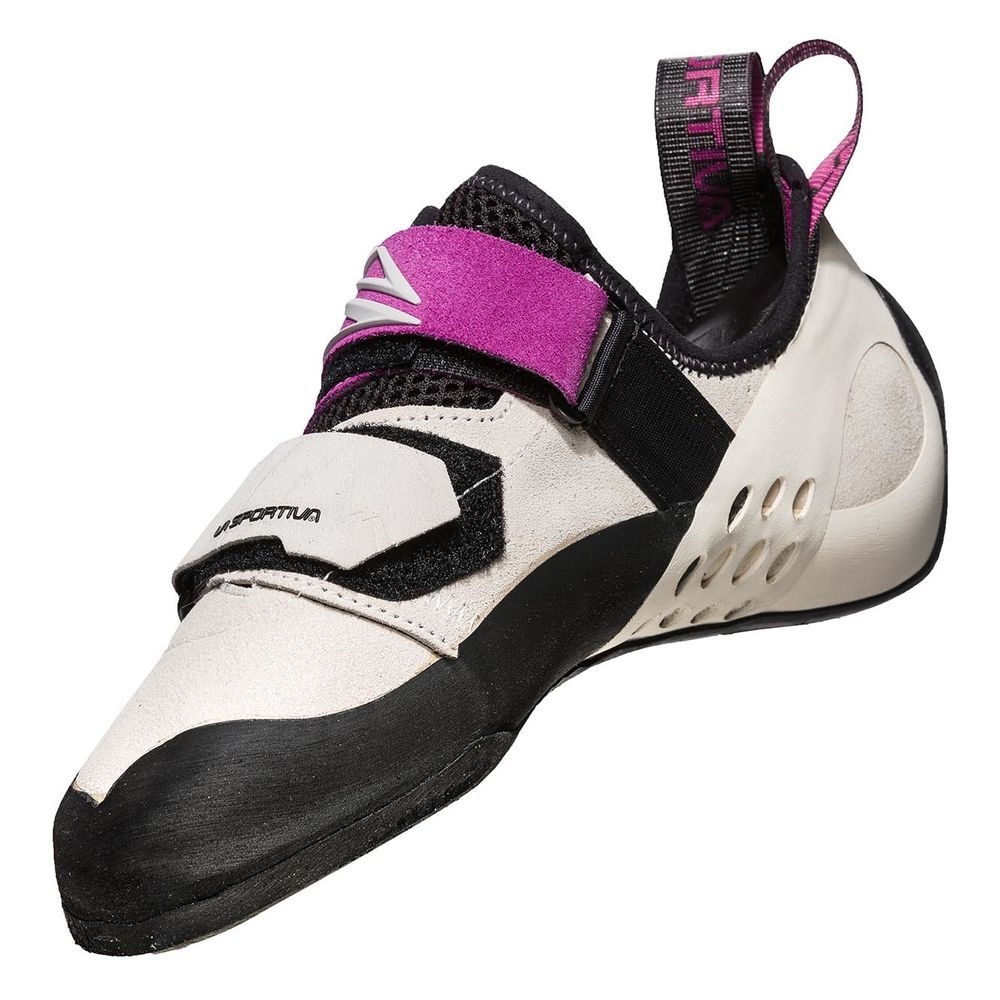 La Sportiva Katana women's  white/purple-pink 20M000500 klimschoenen online bestellen bij Kathmandu Outdoor & Travel