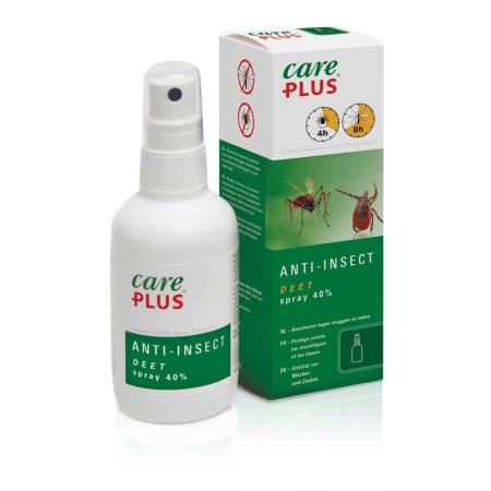 Care Plus  DEET 40% Spray 60ml Groen