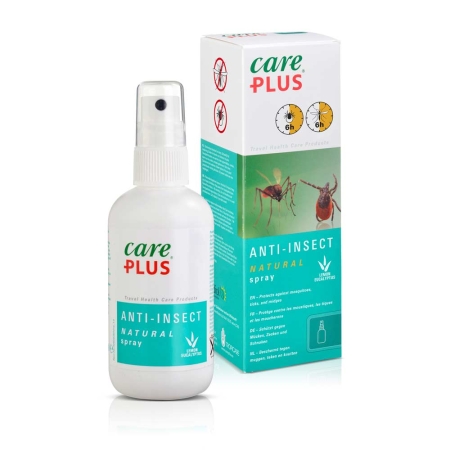 Care Plus  Anti-Insect Natural Spray 100ml Ijsblauw