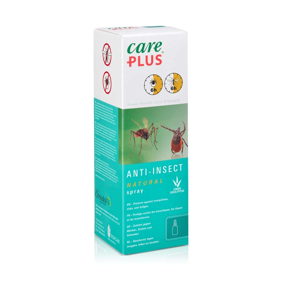 Care Plus Anti-Insect Natural Spray 100ml Ijsblauw 32623 verzorging online bestellen bij Kathmandu Outdoor & Travel