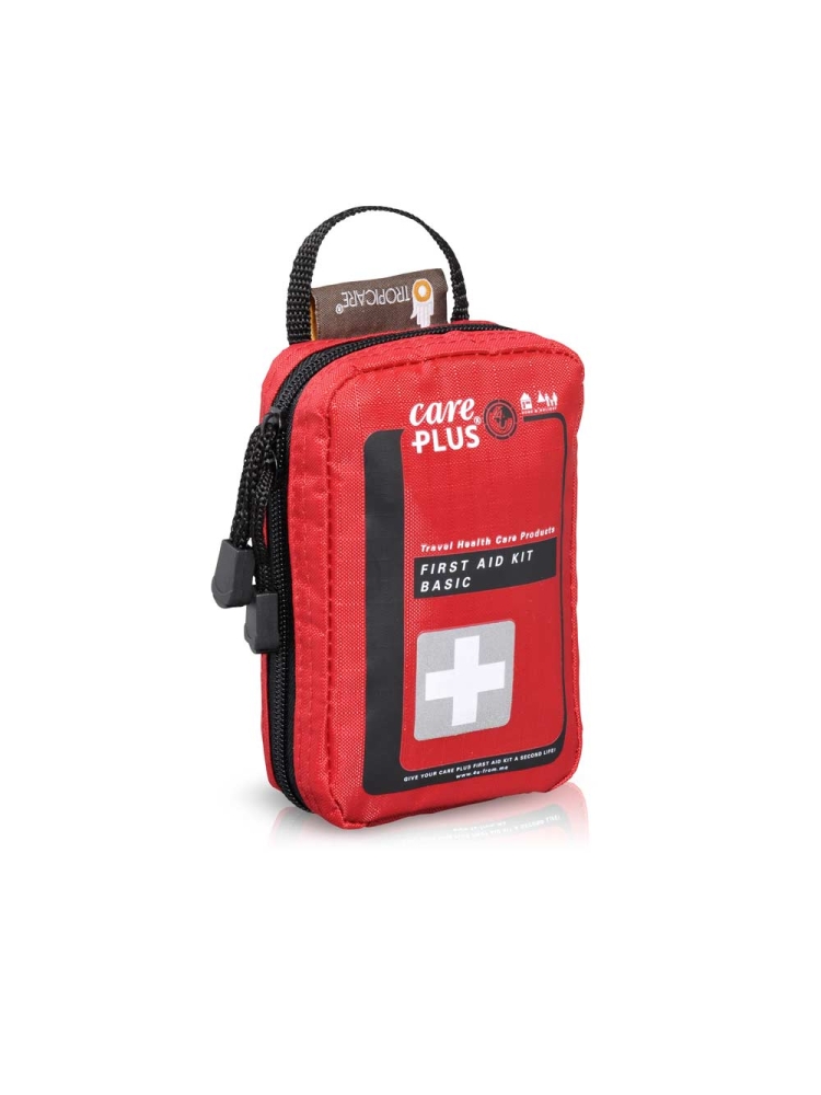 Care Plus First Aid Kit Basic Rood 38331 verzorging online bestellen bij Kathmandu Outdoor & Travel