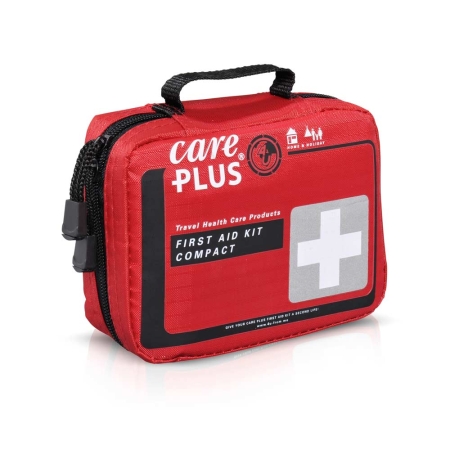 Care Plus  First Aid Kit Compact Rood