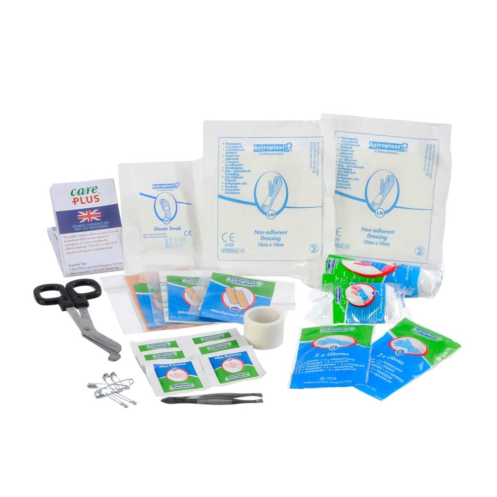 Care Plus First Aid Kit Compact Rood 38323 verzorging online bestellen bij Kathmandu Outdoor & Travel