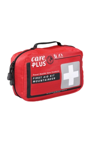 Care Plus First Aid Kit Mountaineer Rood 38364 verzorging online bestellen bij Kathmandu Outdoor & Travel