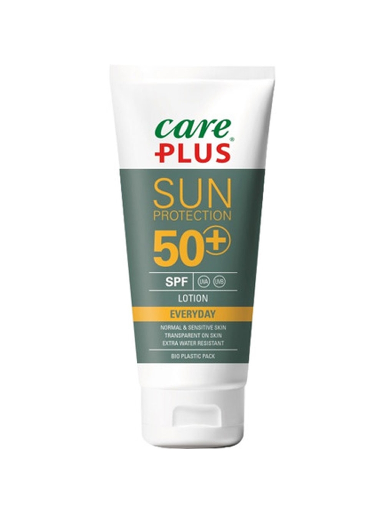 Care Plus Sun Protection Everyday lotion SPF50+100 ml Geel 56001 verzorging online bestellen bij Kathmandu Outdoor & Travel