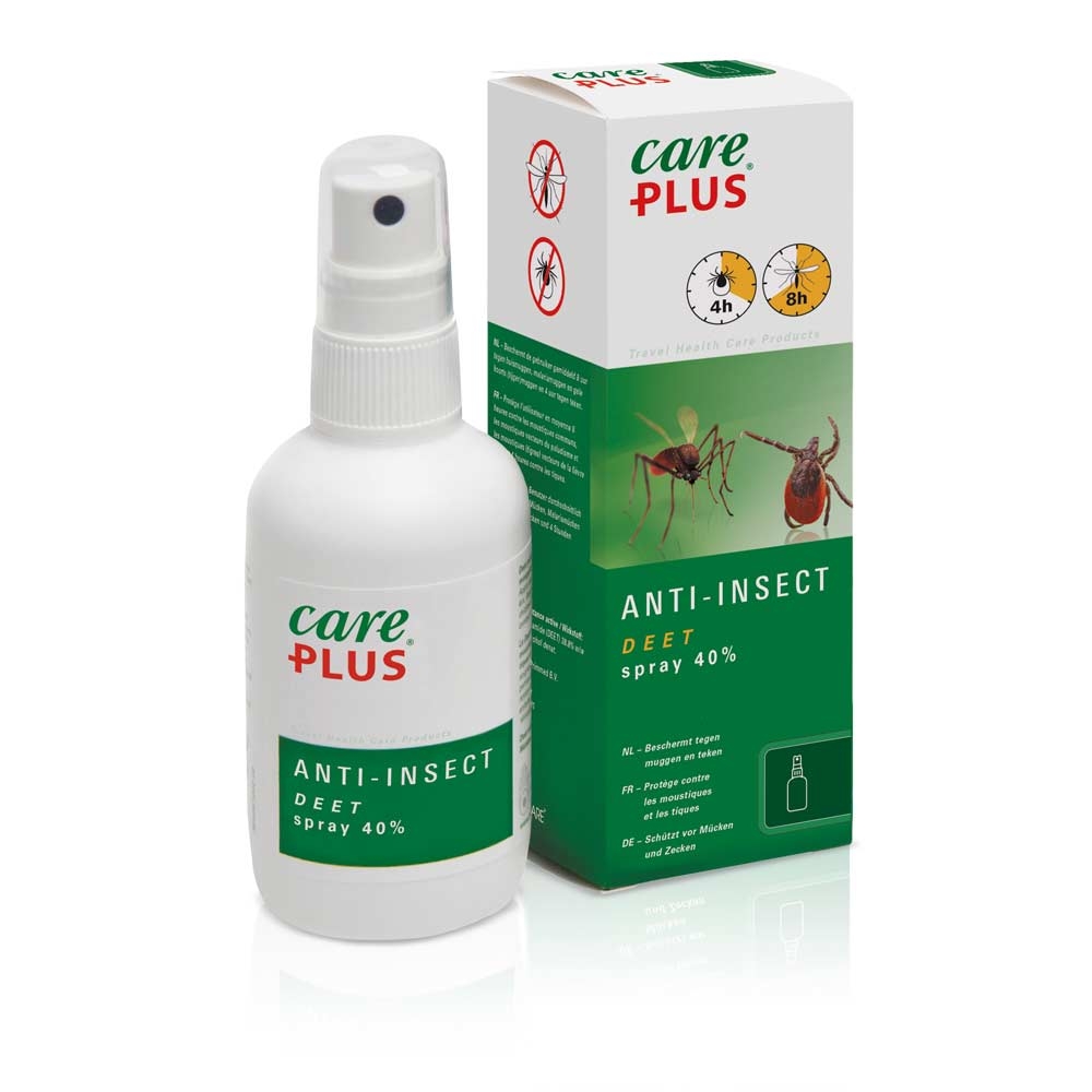 Care Plus DEET 40% Spray 100ml Groen 32906 verzorging online bestellen bij Kathmandu Outdoor & Travel