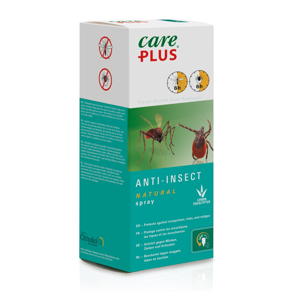 Care Plus Anti-Insect Natural Spray 200ml Turquoise 32624 verzorging online bestellen bij Kathmandu Outdoor & Travel