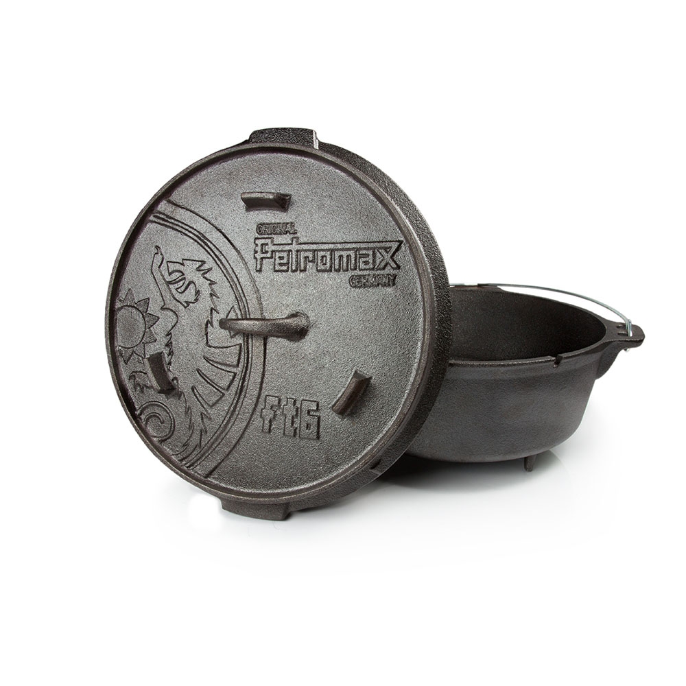 Petromax Dutch Oven FT6 Zwart PX FT-6 koken online bestellen bij Kathmandu Outdoor & Travel
