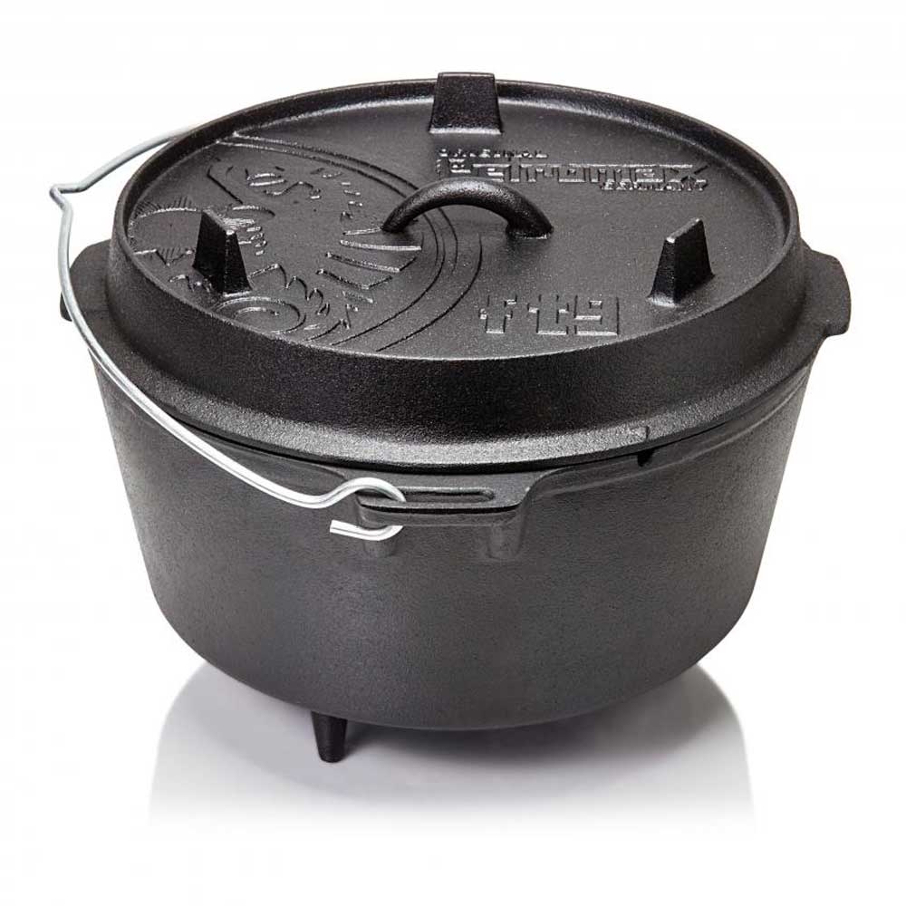 Petromax Dutch Oven FT9 Zwart FT9 koken online bestellen bij Kathmandu Outdoor & Travel