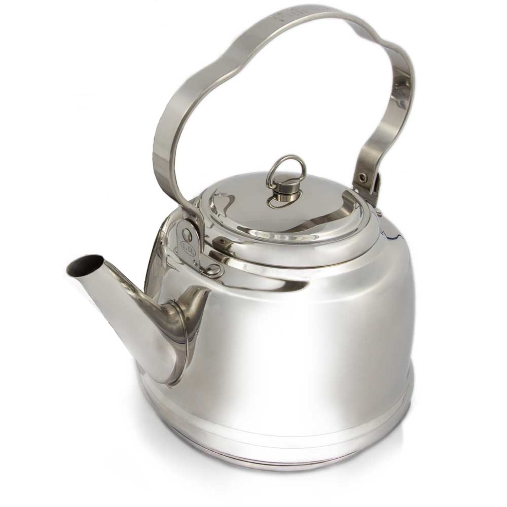 Petromax Tea Kettle RVS 1.5L RVS TK1 koken online bestellen bij Kathmandu Outdoor & Travel
