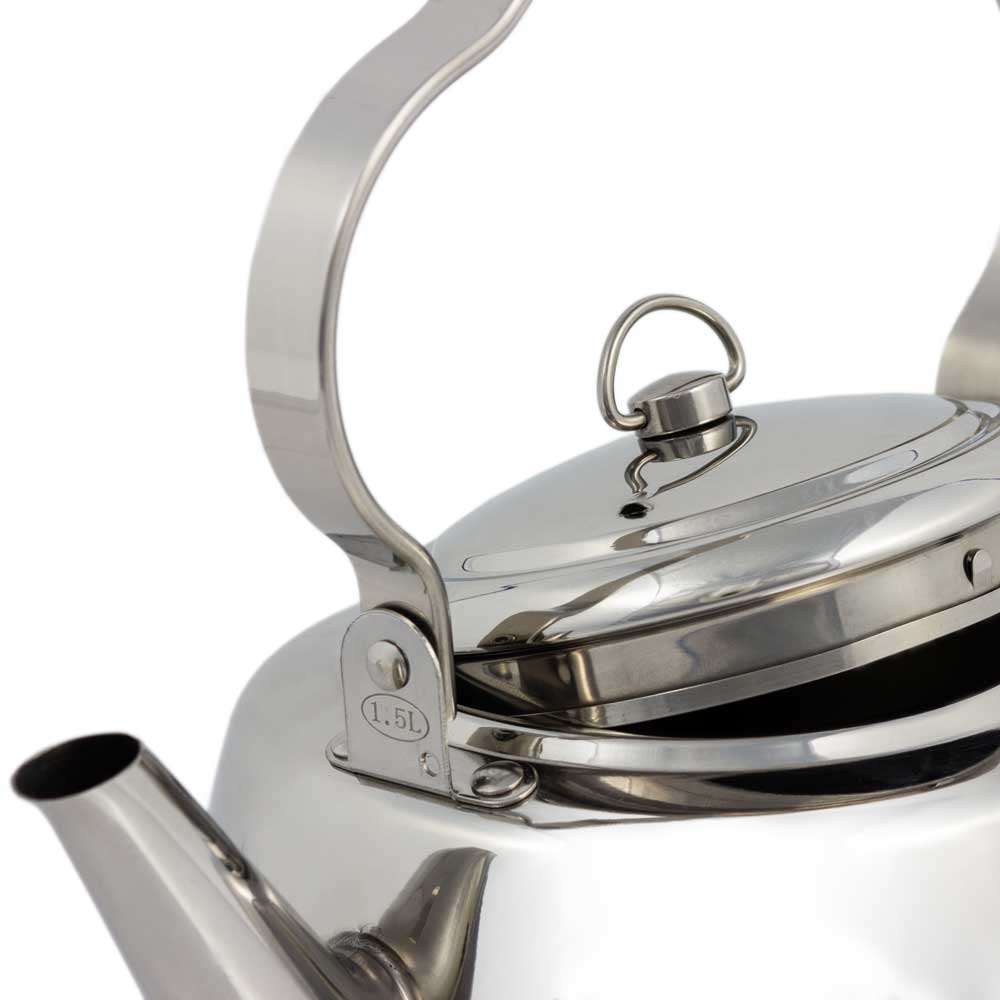 Petromax Tea Kettle RVS 1.5L RVS TK1 koken online bestellen bij Kathmandu Outdoor & Travel