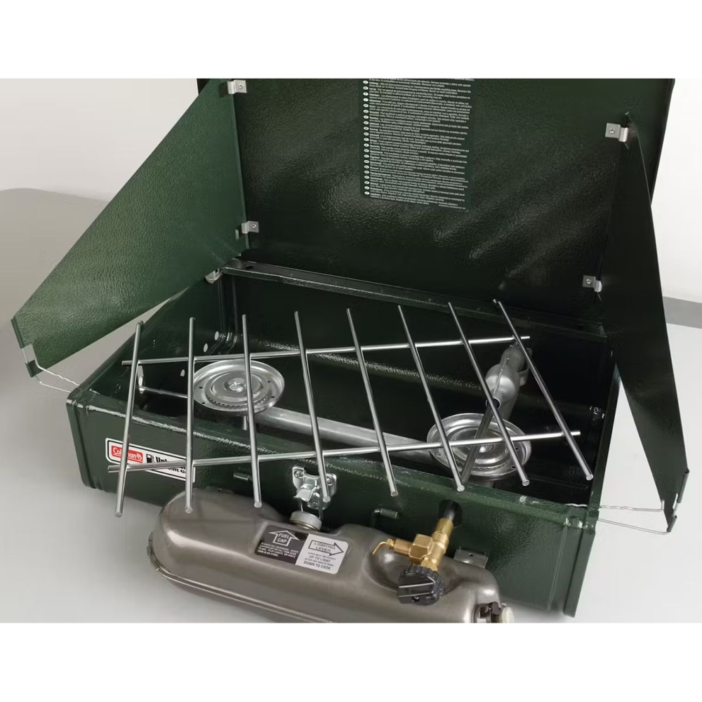 Coleman Unleaded Two-Burner Stove . 3000000396 branders online bestellen bij Kathmandu Outdoor & Travel