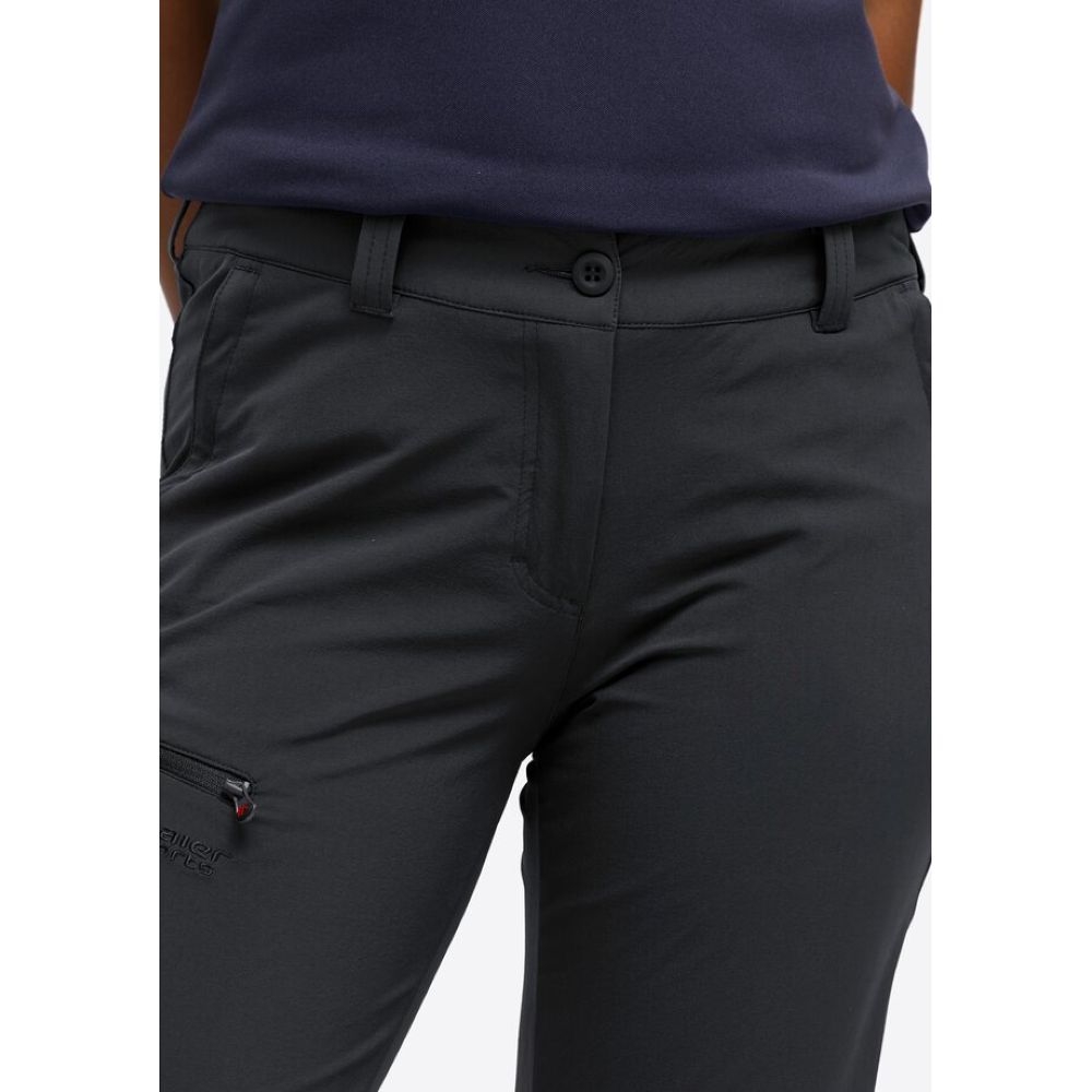 Maier Sports Inara Slim pants Regular women's Black 3000106-900 broeken online bestellen bij Kathmandu Outdoor & Travel