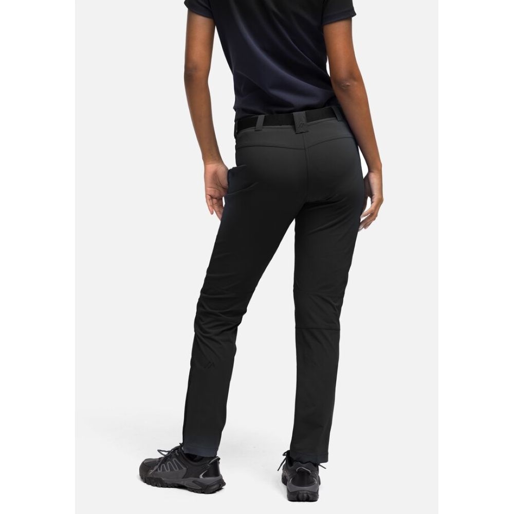 Maier Sports Inara Slim pants Regular women's Black 3000106-900 broeken online bestellen bij Kathmandu Outdoor & Travel