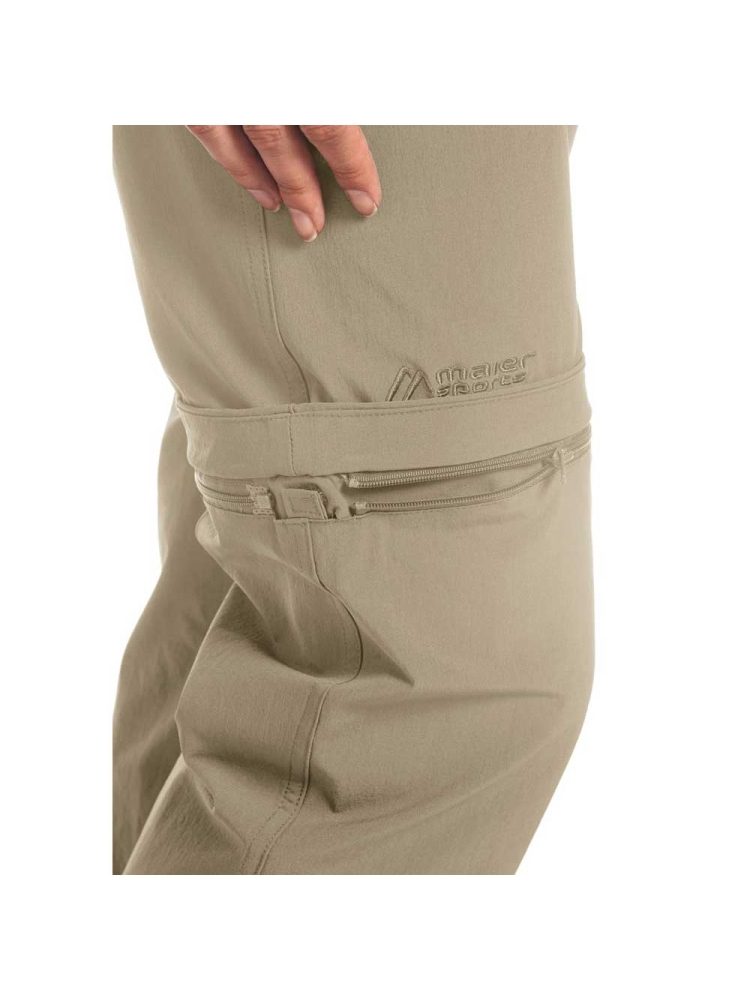 Maier Sports Nata 2 Zip-Off Pants Regular women's Coriander 233027-778 broeken online bestellen bij Kathmandu Outdoor & Travel