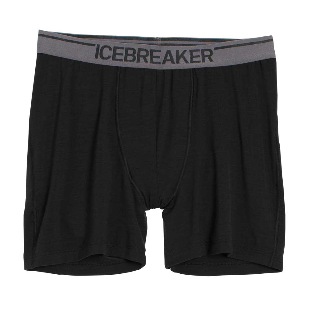 Icebreaker Anatomica Boxers Black 103029-010 onderkleding/thermokleding online bestellen bij Kathmandu Outdoor & Travel