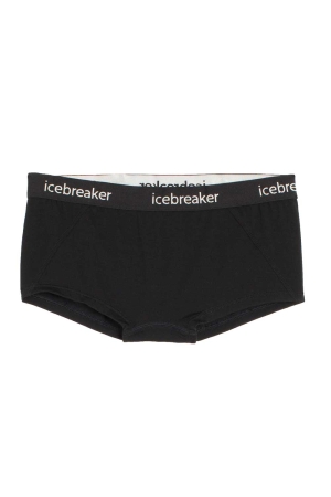Icebreaker Sprite Hot Pants Women's Black 103023-IB001 onderkleding/thermokleding online bestellen bij Kathmandu Outdoor & Travel