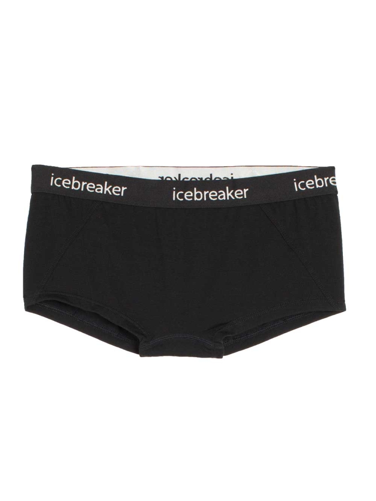 Icebreaker Sprite Hot Pants Women's Black 103023-IB001 onderkleding/thermokleding online bestellen bij Kathmandu Outdoor & Travel