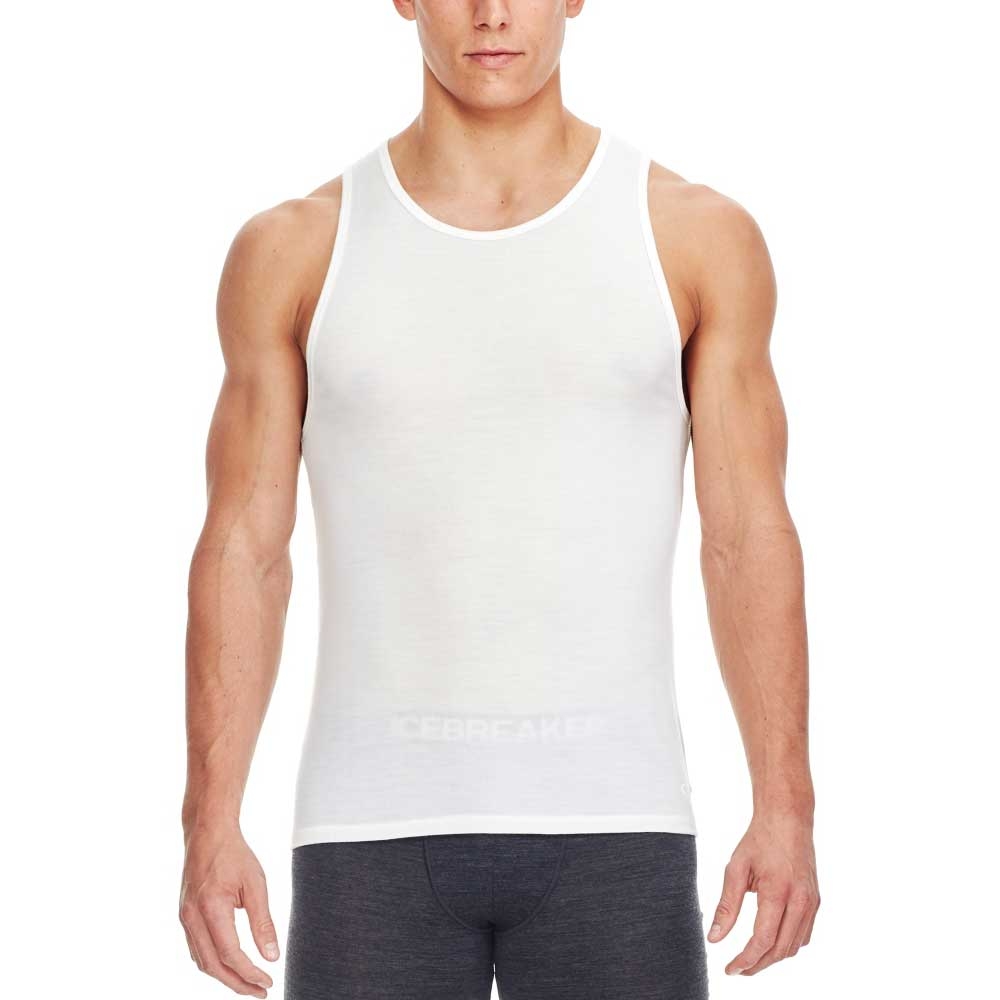 Icebreaker Anatomica Tank SNOW 103034-IB104 onderkleding/thermokleding online bestellen bij Kathmandu Outdoor & Travel
