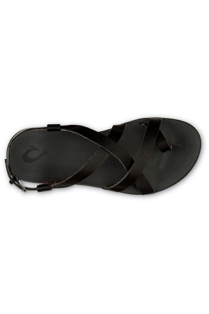 Olukai Upena women's Black / Black 20288-4040 sandalen online bestellen bij Kathmandu Outdoor & Travel