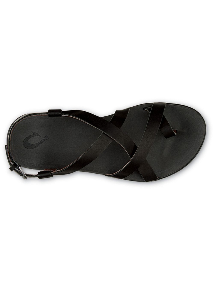 Olukai Upena women's Black / Black 20288-4040 sandalen online bestellen bij Kathmandu Outdoor & Travel