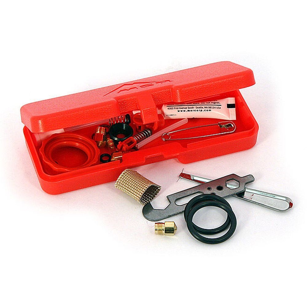 Msr Service Kit Whisperlite Rood 06838 branders online bestellen bij Kathmandu Outdoor & Travel