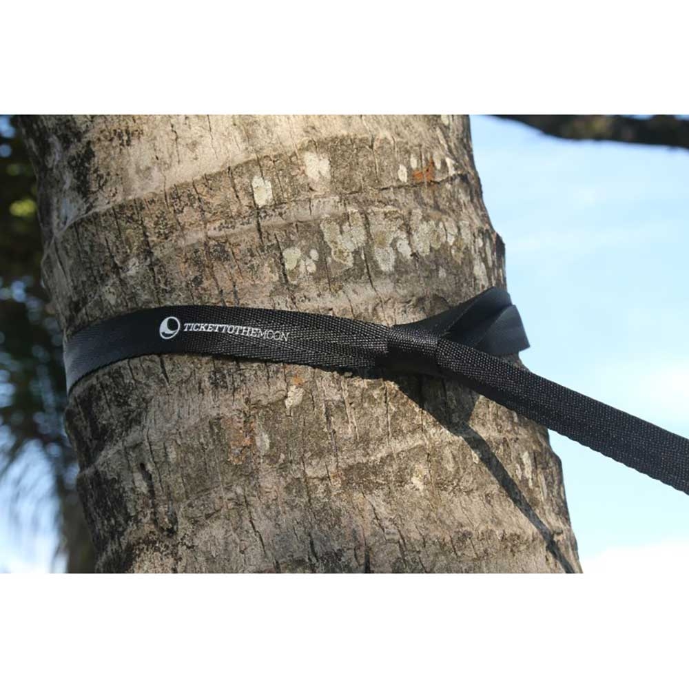 Ticket to the Moon Moonstrap Tree Friendly Black TMSTRAP hangmatten online bestellen bij Kathmandu Outdoor & Travel