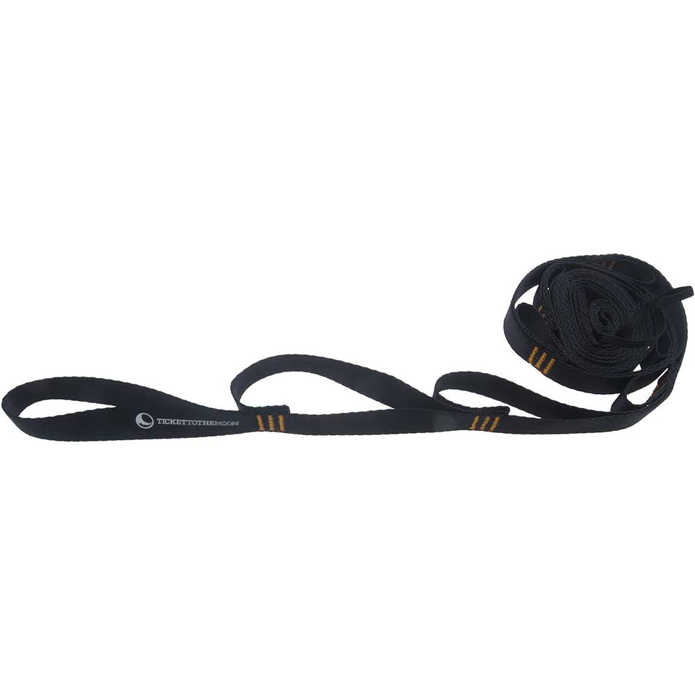 Ticket to the Moon Moonstrap Tree Friendly Black TMSTRAP hangmatten online bestellen bij Kathmandu Outdoor & Travel