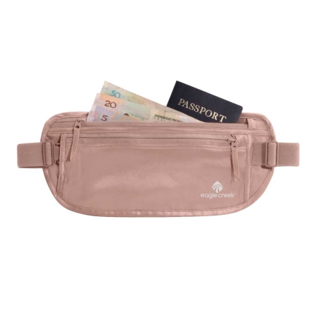 Eagle Creek  Undercover Silk Moneybelt Rose