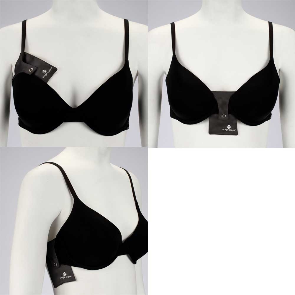 Eagle Creek Undercover Silk Bra Stash Black EC041124010 reisaccessoires online bestellen bij Kathmandu Outdoor & Travel