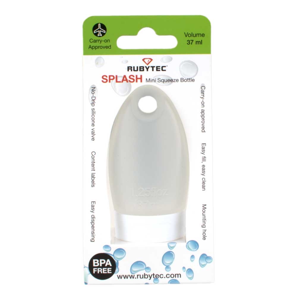 Rubytec Splash Squeeze Tube Mini 37ml White RU54470 reisaccessoires online bestellen bij Kathmandu Outdoor & Travel