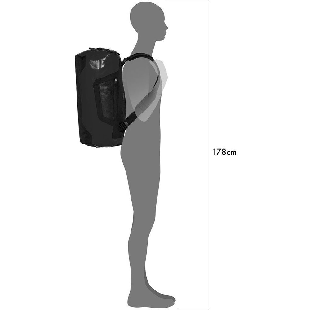 Ortlieb Duffel 40L Black OK1471 duffels online bestellen bij Kathmandu Outdoor & Travel