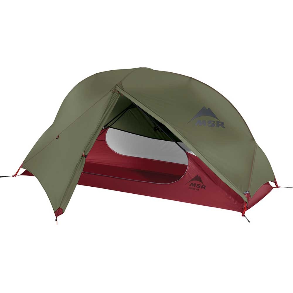 Msr Hubba NX Solo Green 06203 tenten online bestellen bij Kathmandu Outdoor & Travel