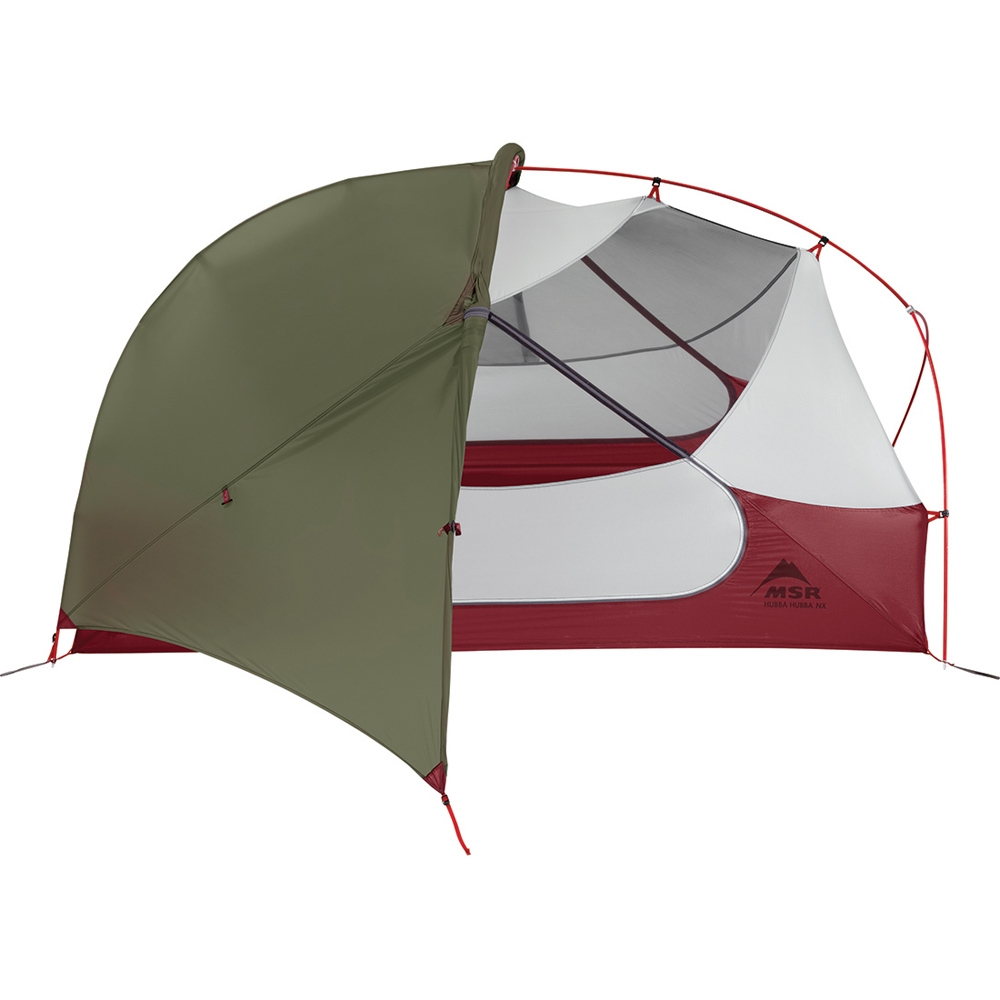 Msr Hubba Hubba NX Green 06204 tenten online bestellen bij Kathmandu Outdoor & Travel