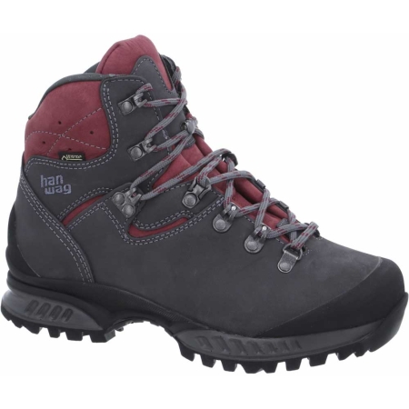 Hanwag  Tatra II GTX Women's Asphalt/Dark Garnet