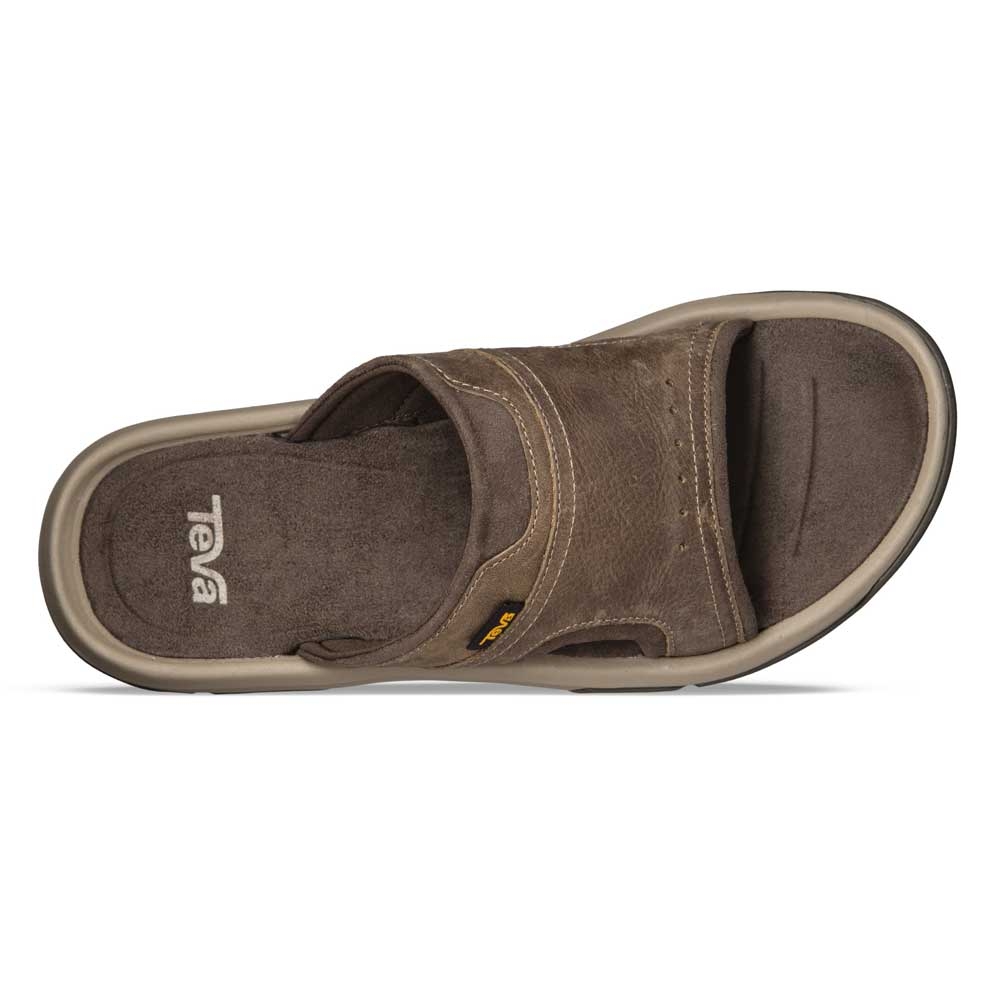 Teva Langdon Slide  Walnut 1015150-WAL slippers online bestellen bij Kathmandu Outdoor & Travel