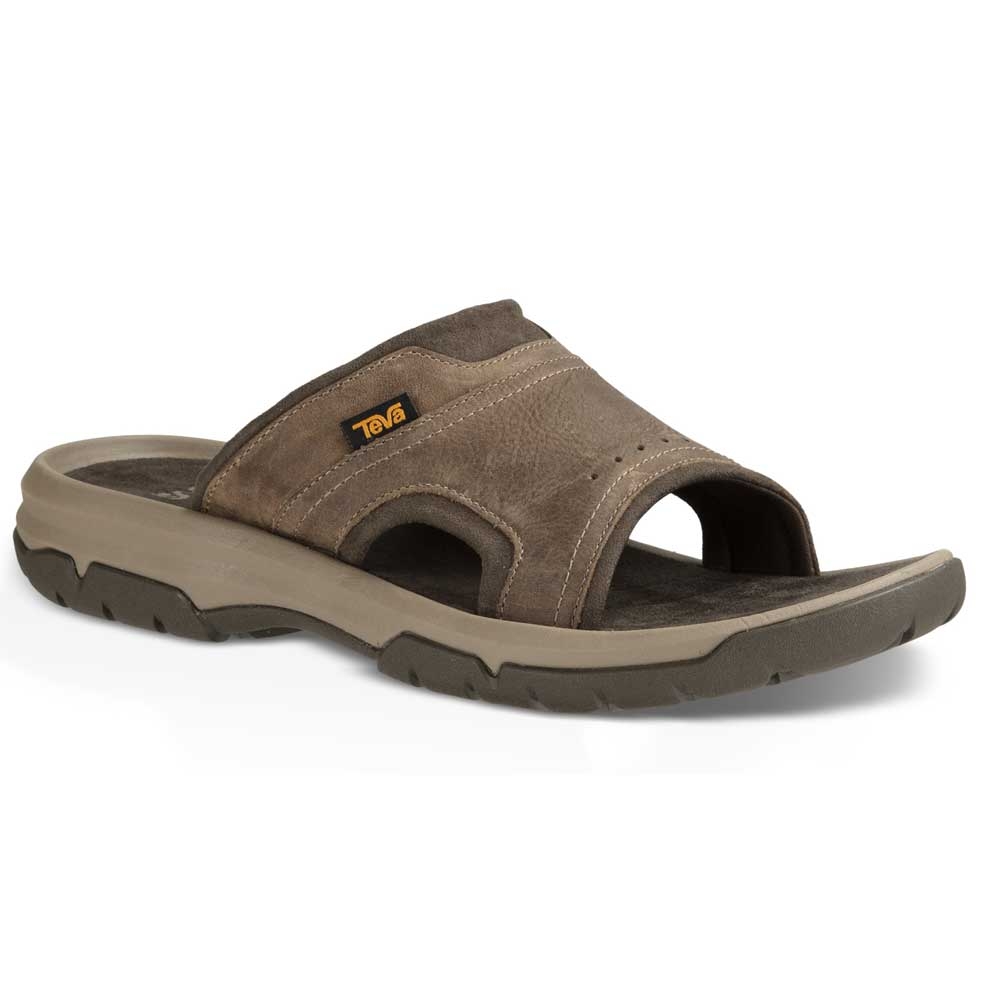 Teva Langdon Slide  Walnut 1015150-WAL slippers online bestellen bij Kathmandu Outdoor & Travel