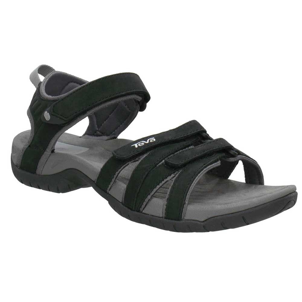 Teva Tirra Leather Women's Black 4177-BLK sandalen online bestellen bij Kathmandu Outdoor & Travel