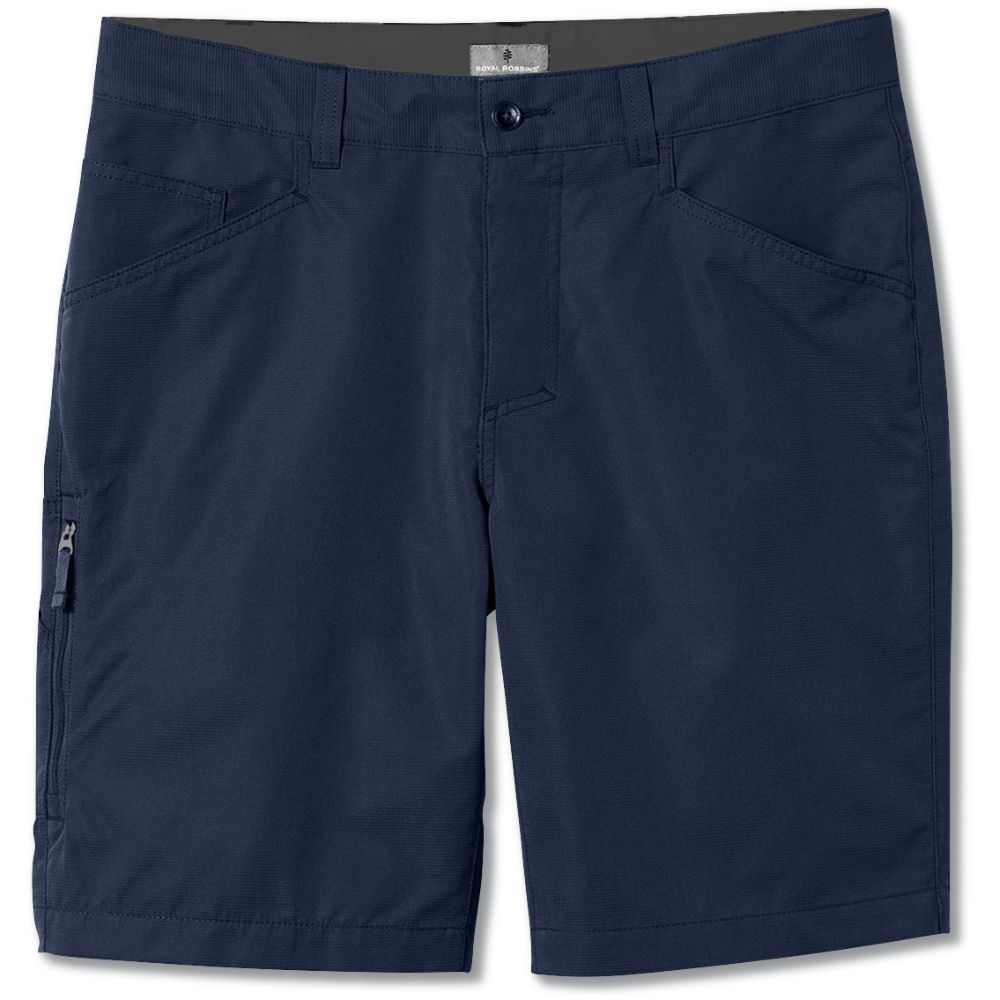 Royal Robbins Convoy Utility short Deep Blue 73374-722 broeken online bestellen bij Kathmandu Outdoor & Travel