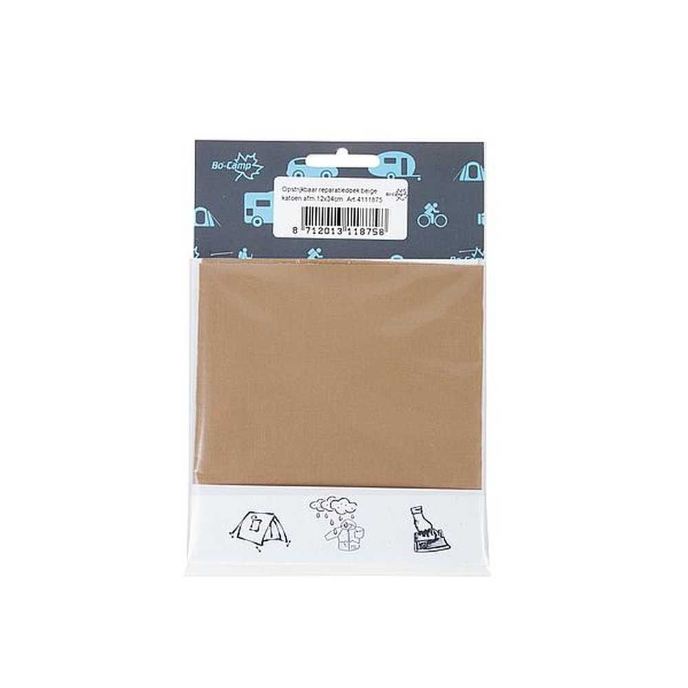 Bo-Camp Reparatiedoek Katoen Beige 4111875 tenten online bestellen bij Kathmandu Outdoor & Travel