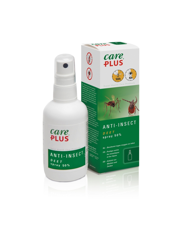 Care Plus DEET 50% Spray 60ml . 32903 verzorging online bestellen bij Kathmandu Outdoor & Travel