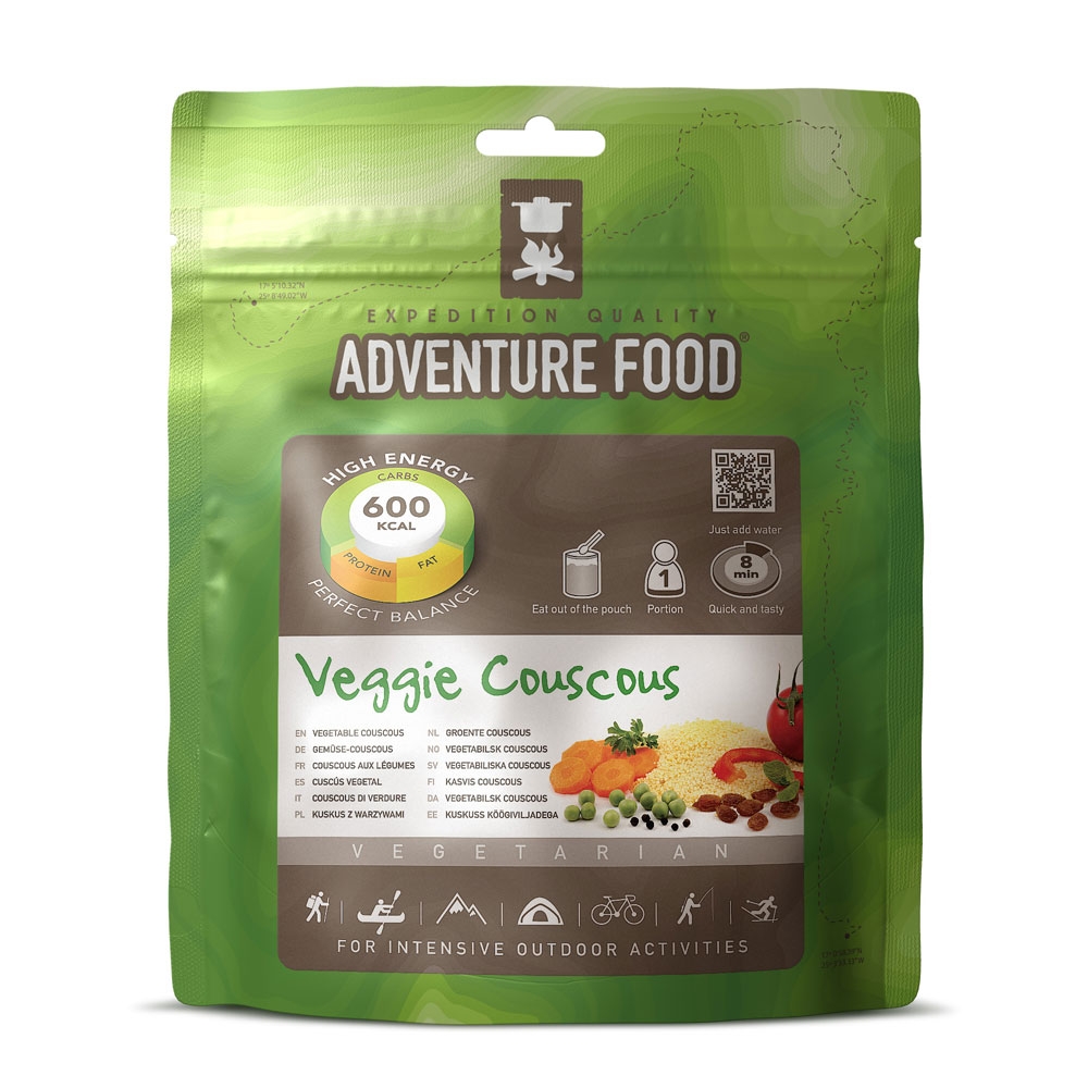 Adventure food Veggie Couscous 1 portie . 1CC maaltijden en voedsel online bestellen bij Kathmandu Outdoor & Travel