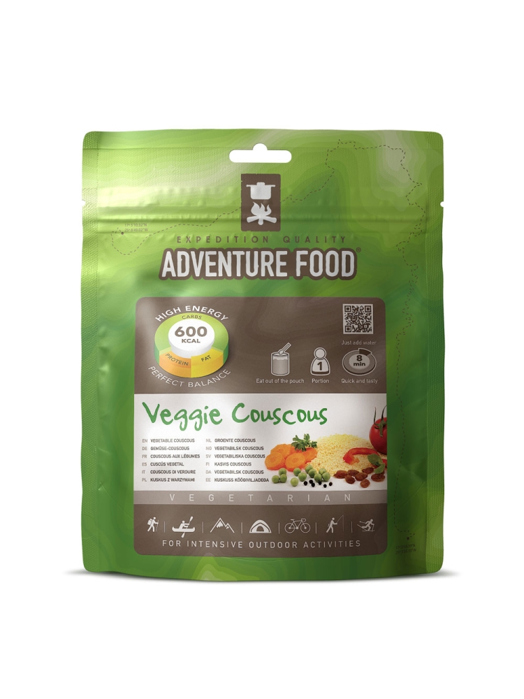 Adventure food Veggie Couscous 1 portie . 1CC maaltijden en voedsel online bestellen bij Kathmandu Outdoor & Travel