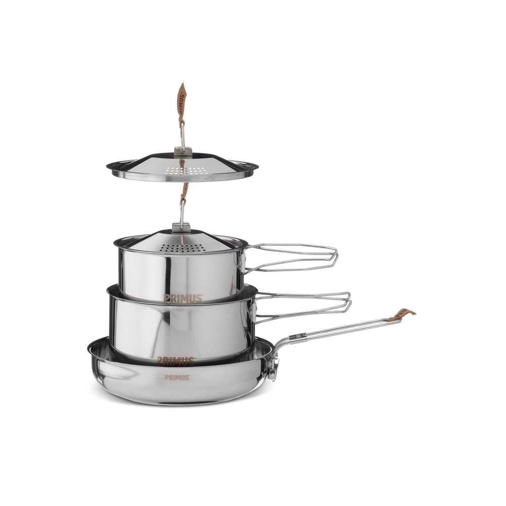Primus Campfire Cookset Small RVS 738002 koken online bestellen bij Kathmandu Outdoor & Travel