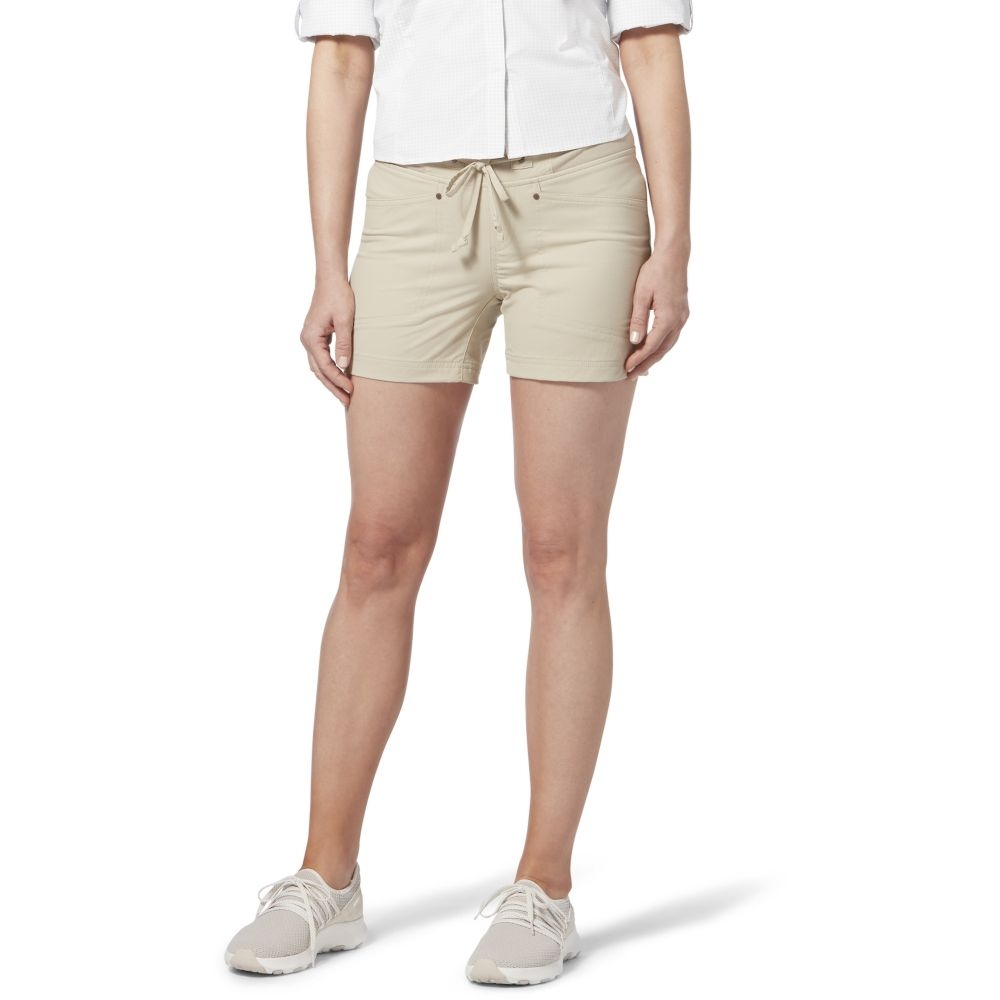 Royal Robbins Jammer Short Women's Light Khaki 33119-132 broeken online bestellen bij Kathmandu Outdoor & Travel