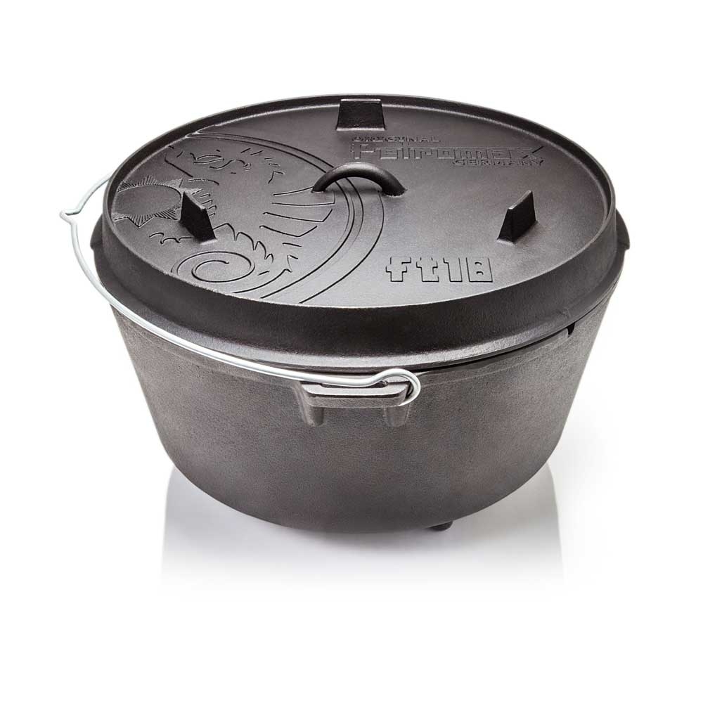 Petromax Dutch Oven FT18 Zwart FT18 koken online bestellen bij Kathmandu Outdoor & Travel