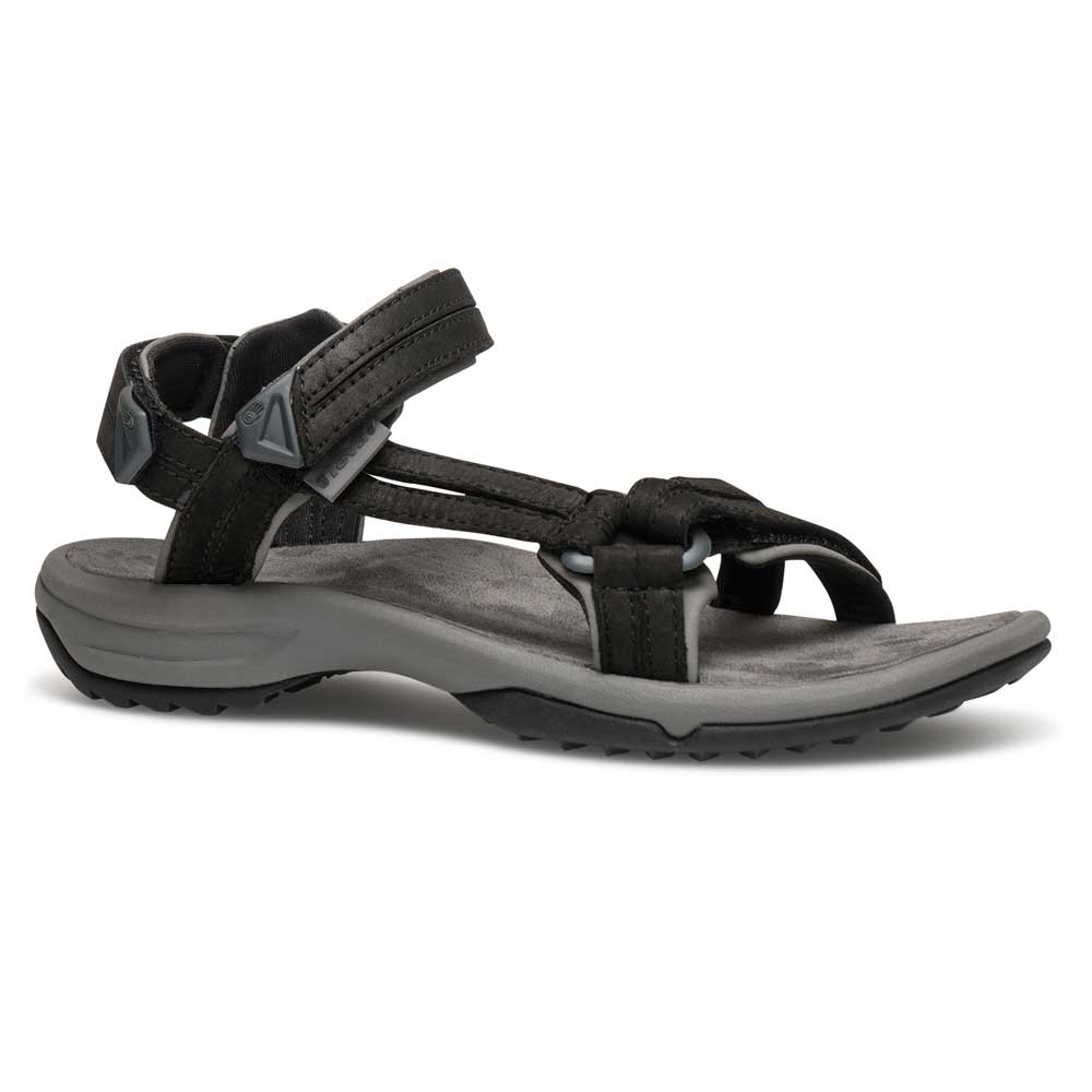Teva Terra Fi Lite Leather Women's Black 1012073-BLK sandalen online bestellen bij Kathmandu Outdoor & Travel