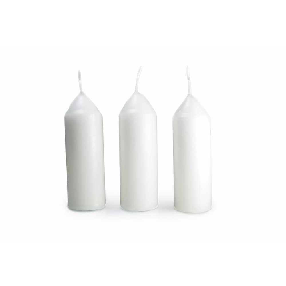 Uco 9 Hour Candle 3st White UC L-CAN3PK gadgets en handigheden online bestellen bij Kathmandu Outdoor & Travel