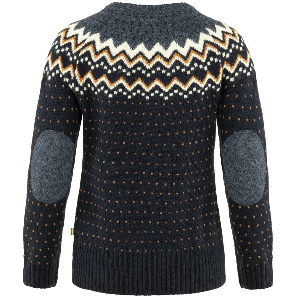 Fjällräven Övik Knit Sweater Women's Dark Navy 89941-555 fleeces en truien online bestellen bij Kathmandu Outdoor & Travel