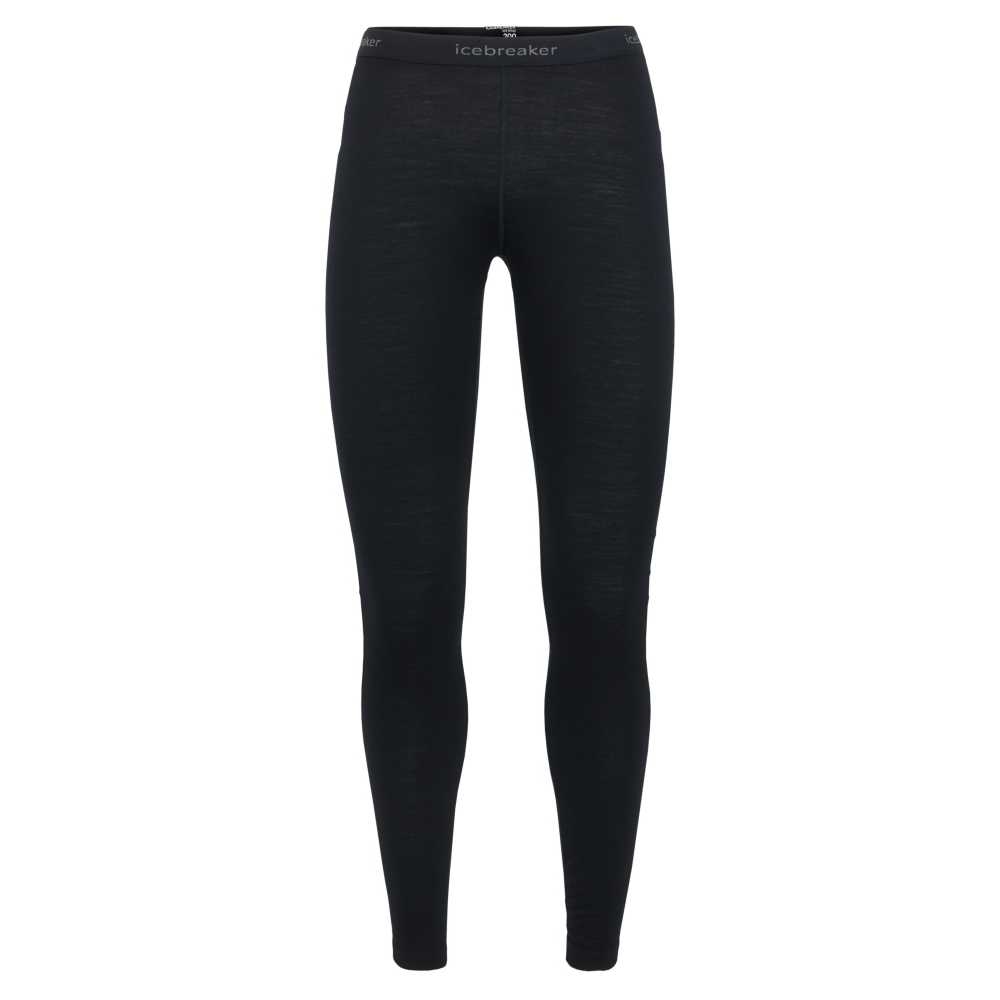 Icebreaker 200 Oasis Leggings Women's Black 104383-0011 onderkleding/thermokleding online bestellen bij Kathmandu Outdoor & Travel